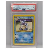 2000 Pokemon GM Promo Wartortle Gold Stam 63 PSA 7