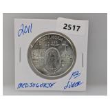 2011 1oz .999 Silver Medjugorje Medal