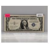 1935-E Blue Seal $1 Silver Certificate