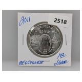2011 1oz .999 Silver Medjugorje Medal