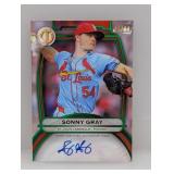 2025 Topps Tribute Green Auto 89/99 Sonny Gray