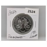 2023 1oz .999 Silv Weiner Philharmoniker