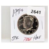 1971-S PF JFK Half $1 Dollar