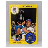 1991 Starting Lineup #16 Bo Jackson Crease