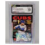 2021 Contreras Topps Ch Silver Pack Auto/30 CGC 10