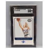 2001 Fleer Greats of the Game Larry Bird SGC 10