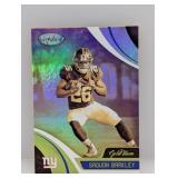 2018 Certified Saquon Barkley Gold Team RC