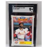 1984 Topps Glossy All-Stars Ozzie Smith #16 SGC 9