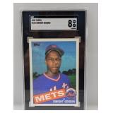 1985 Topps Dwight Gooden #620 RC SGC 8