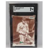 2024 Topps SC Babe Ruth Sepia Foil Parallel SGC 7