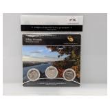 America the Beautiful Quarter Three Coin Set