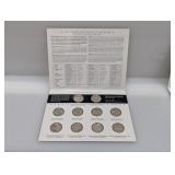 2011 America The Beautiful Quarters UNC Set
