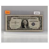1935-E Blue Seal $1 Silver Certificate