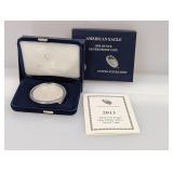 2013 1oz .999 Silv PF Eagle $1 Dollar