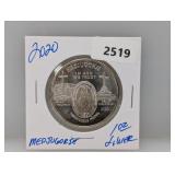 2020 1oz .999 Silver Medjugorje Medal