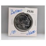 1oz .999 Silver Buffalo Round