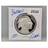 1oz .999 Silver Buffalo Round