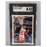 1995-96 UD Coll Choice #45 Michael Jordan SGC 8.5