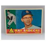 1960 Topps Ray Sadecki 327 Old Cardinal