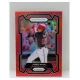 2024 Prizm James Wood Red SP 048/299 #129