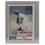 1982 Topps Rickey Henderson #610