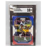 2021 Red/White/Blue Prizm Eric Dickerson SGC 10