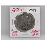 1878-CC 90% Silver Morgan $1 Dollar