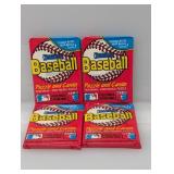 (4) Packs 1988 Donruss Baseball