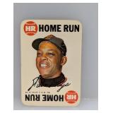 1968 Topps Game Card Willie Mays #8 (top crease)
