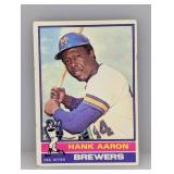 1976 Topps Hank Aaron #550