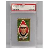 T205 Walter Johnson Gold Border PSA 1