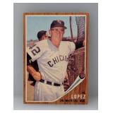 1962 Topps Al Lopez 286 HOF