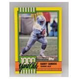 1990 Topps 1000 Yard Club #3 Barry Sanders
