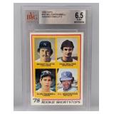 1978 Topps Molitor/Trammell RC #707 BVG 6.5