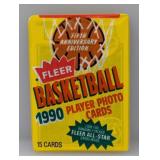 1990 Fleer Unopened pack Possible Michael Jordan