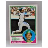 1983 Topps Rickey Henderson #180