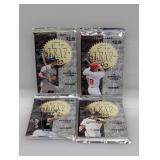 (4) Packs 1994 Leaf Baseball Series One