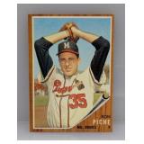 1962 Topps Ron Piche 582 Tuff High Number