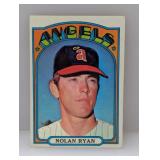 1972 Topps Baseball #595 Nolan Ryan HOF Angels