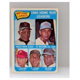 1965 Topps Baseball #4 Home Run Leaders (Mays) HOF