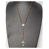 Vintage Catholic Rosary Necklace