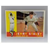 1960 Baseball Topps Jerry Staley 510 HN