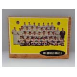 1962 Baseball Topps Los Angeles Angles Team 132