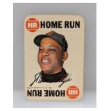 1968 Topps Baseball Game #8 Willie Mays HOF Crease