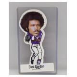 1972 Football NFLPA VINYL STICKERS Dick Gordon