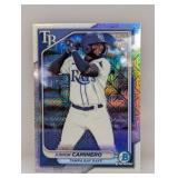 2024 Bowman Chrome Mojo Junior Caminero Rookie #20