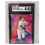 2025 Judge Topps Finest Magenta Ref /200 SGC 8.5