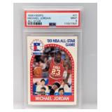 1989 Michael Jordan Hoops All-Star #21 PSA 9