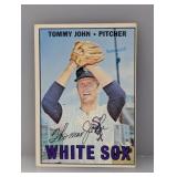 1967 Topps Baseball #609 Tommy John HN Last In Set