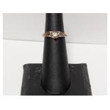 Vintage Style Gemstone Ring Sz 5